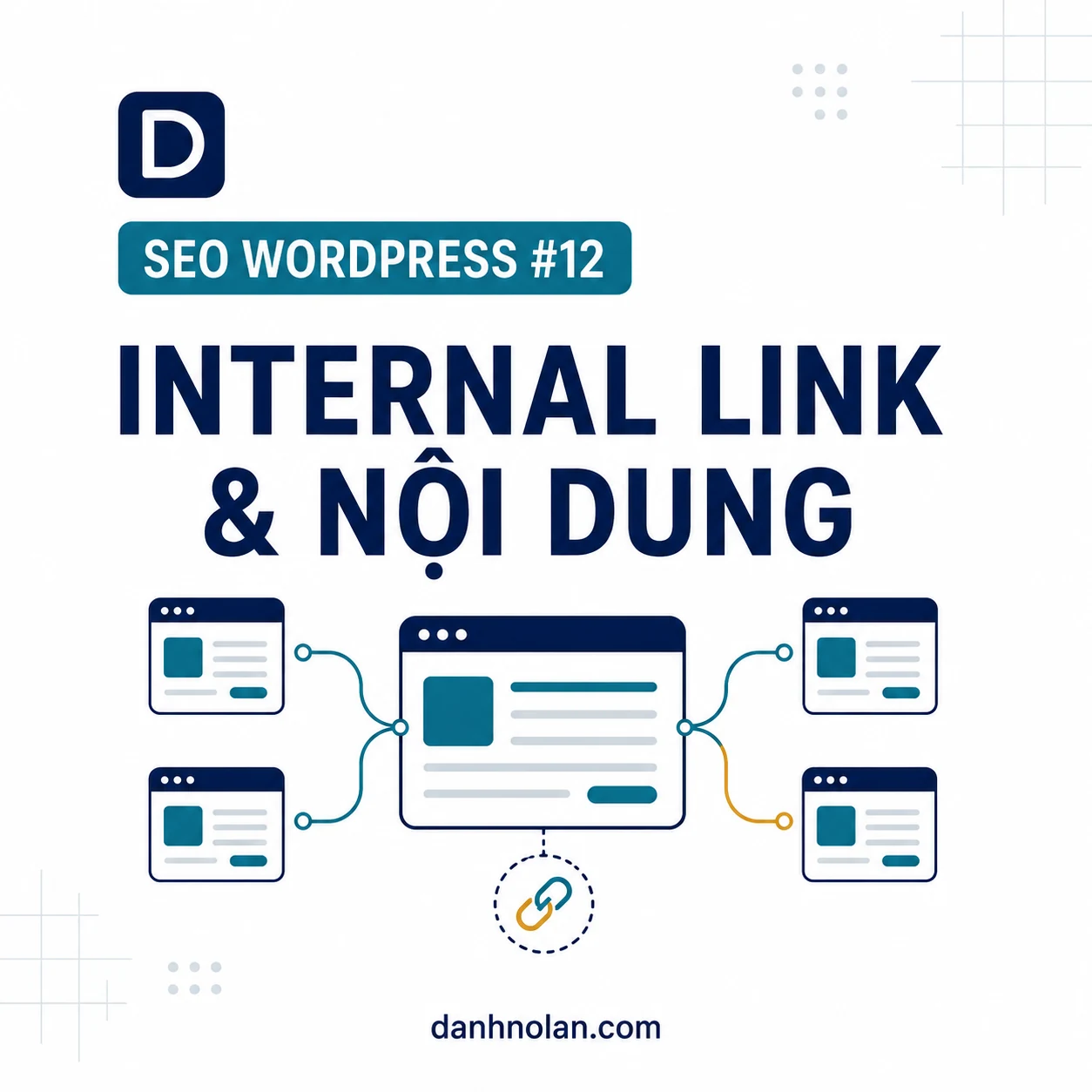 Internal Link và nội dung trong SEO WordPress với các trang được kết nối theo ngữ cảnh