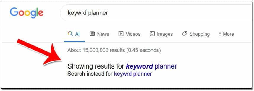 Google sẽ chọn từ khóa phù hợp với mục đích của người dùng