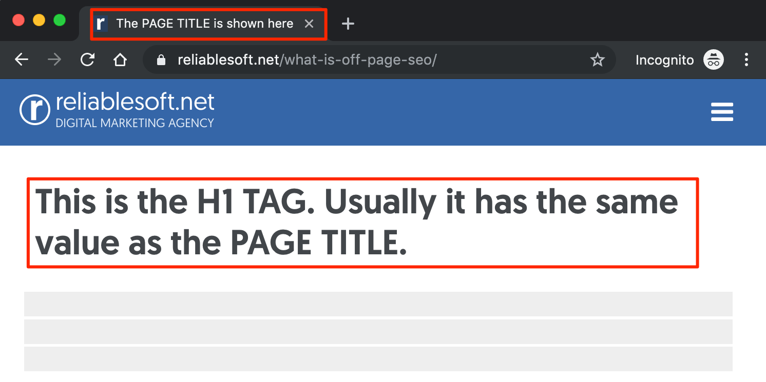 Vai trò thẻ tiêu đề H1 đã thay đổi