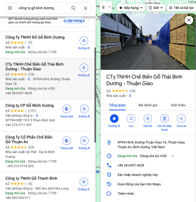 SEO Google Maps Tại Bình Dương