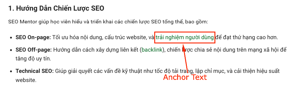 Anchor Text