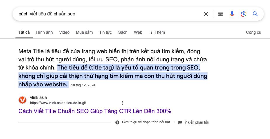 Cách Viết Title Chuẩn SEO