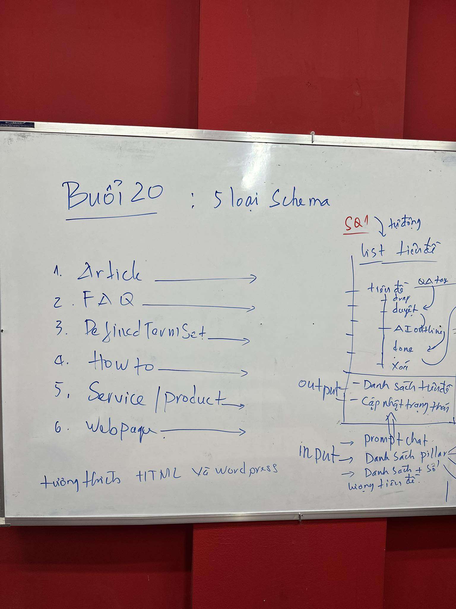 Buổi 20, Workshop Schema.org, SEO Master VLINK ASIA