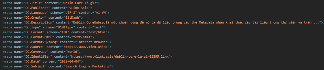 Dublin Core