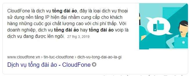 Thẻ Rich giúp kết quả hiển thị nổi bật