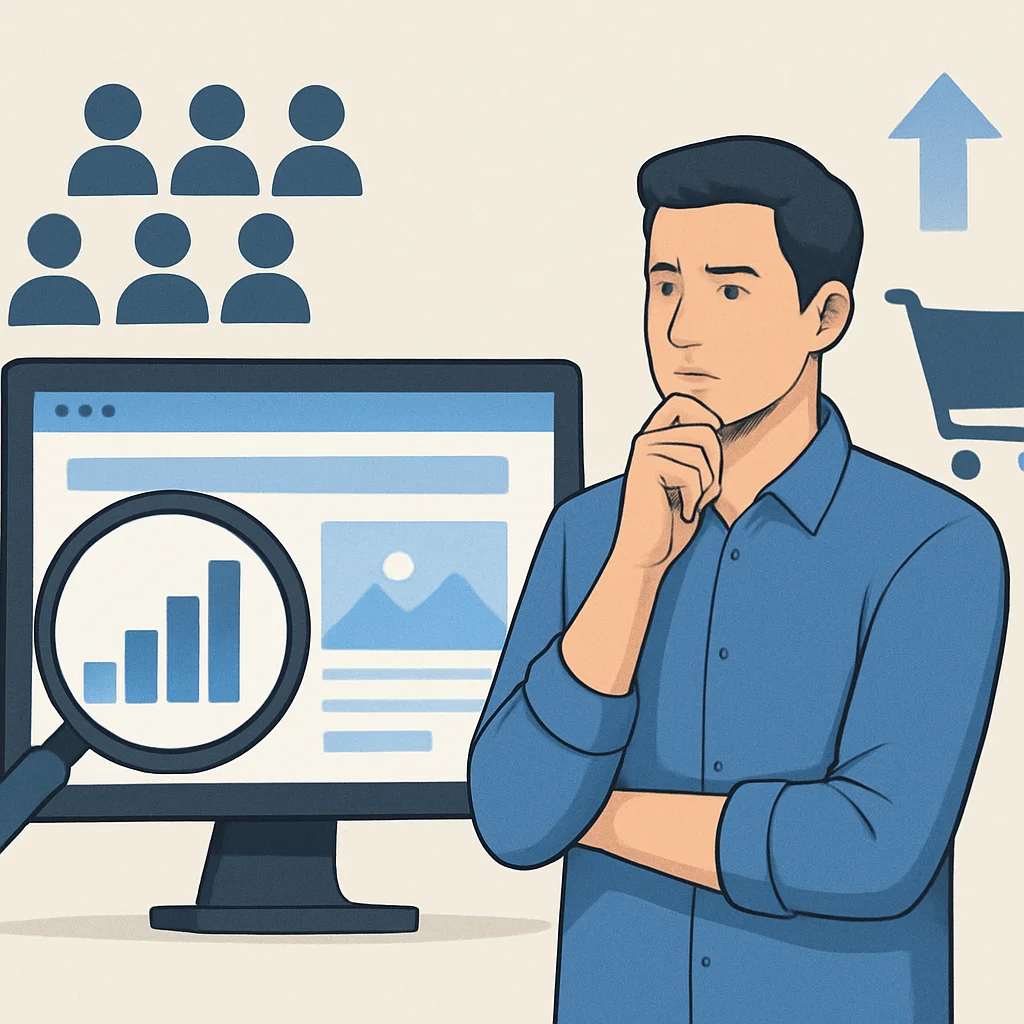 Chuyển đổi cho web: Nhiều truy cập, nhưng ai mua hàng?