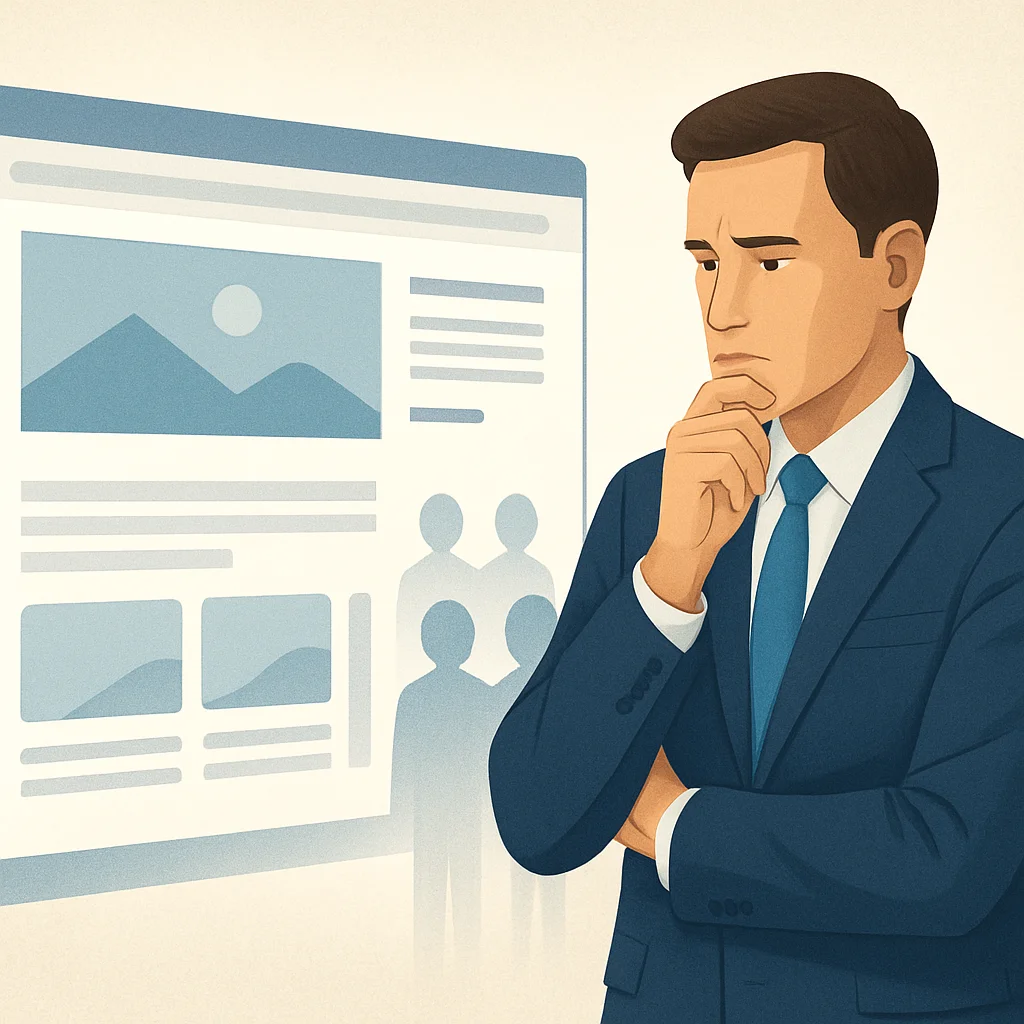 Web Đẹp Nhưng Vắng Khách