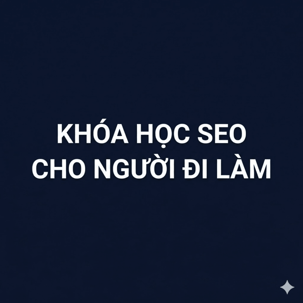 Khóa học SEO cho người đi làm: người đi làm đang học SEO theo lộ trình rõ ràng