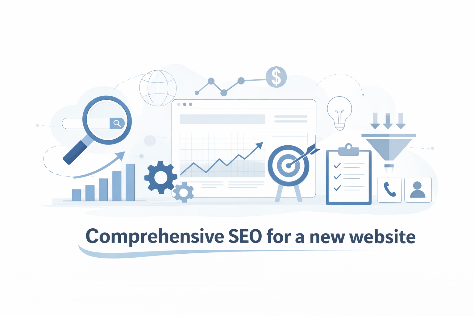 SEO tổng thể cho website mới: bắt đầu từ đâu để không đốt ngân sách?