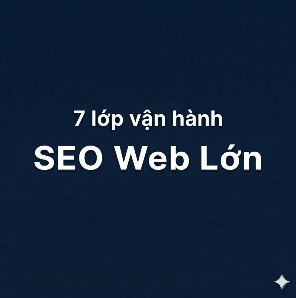 Web lớn không thiếu nội dung, web lớn thường thua ở hệ vận hành