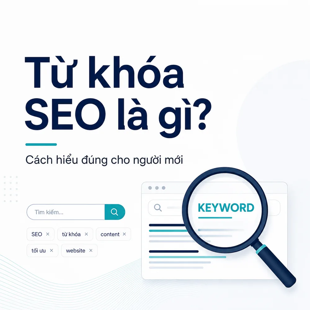 Từ khóa SEO là gì và cách hiểu đúng cho người mới học SEO