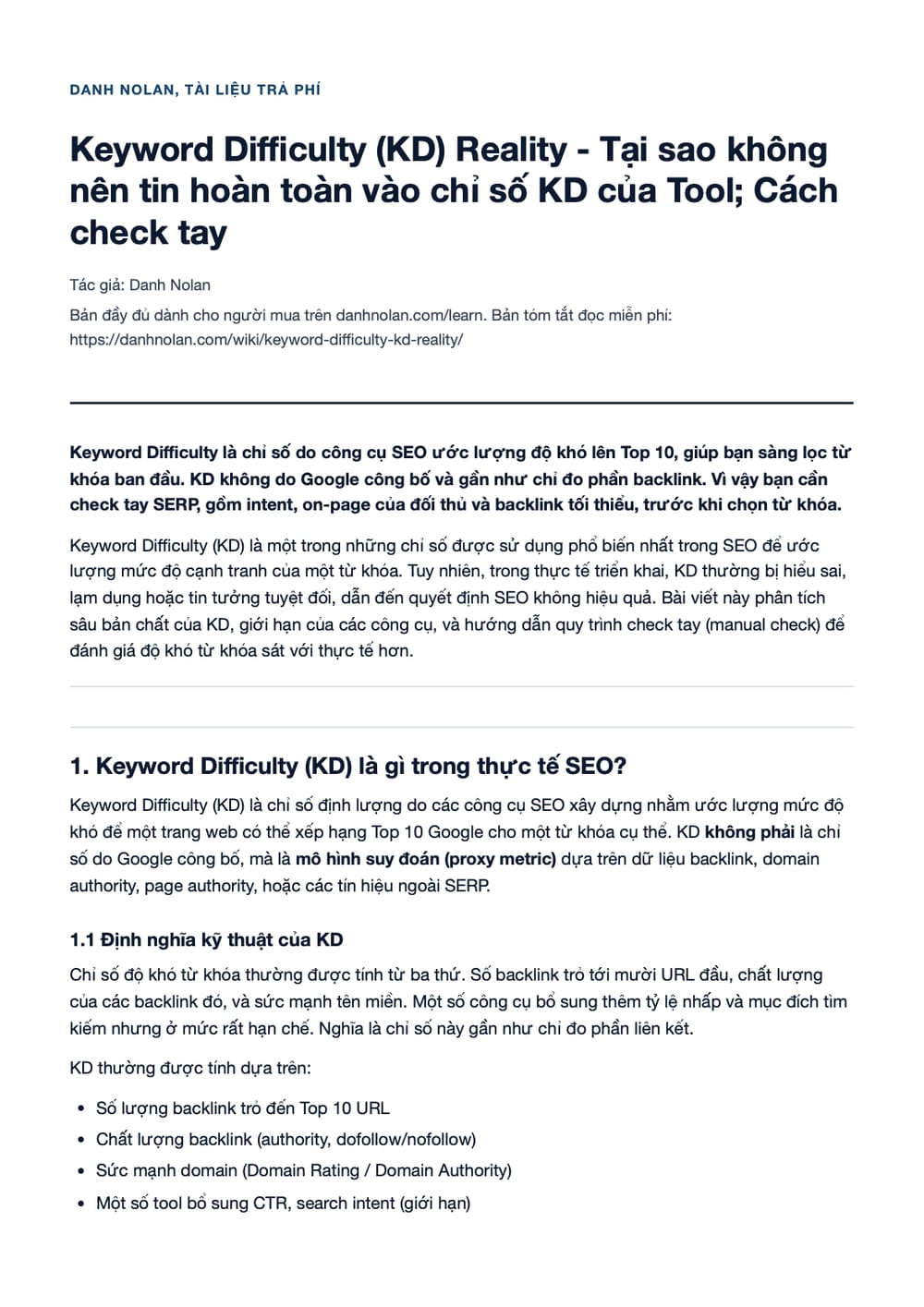 Trang 1 bản PDF của tài liệu Keyword Difficulty (KD) Reality - Tại sao không nên tin hoàn toàn vào Trang 1 bản PDF của tài liệu Keyword Difficulty (KD) Reality - Tại sao không nên tin hoàn toàn vào