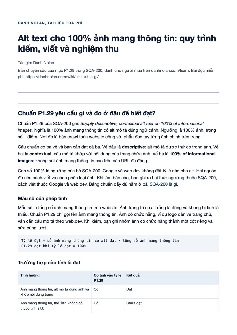 Trang 1 bản PDF của tài liệu Alt text cho 100% ảnh mang thông tin: quy trình kiểm, viết và nghiệm
