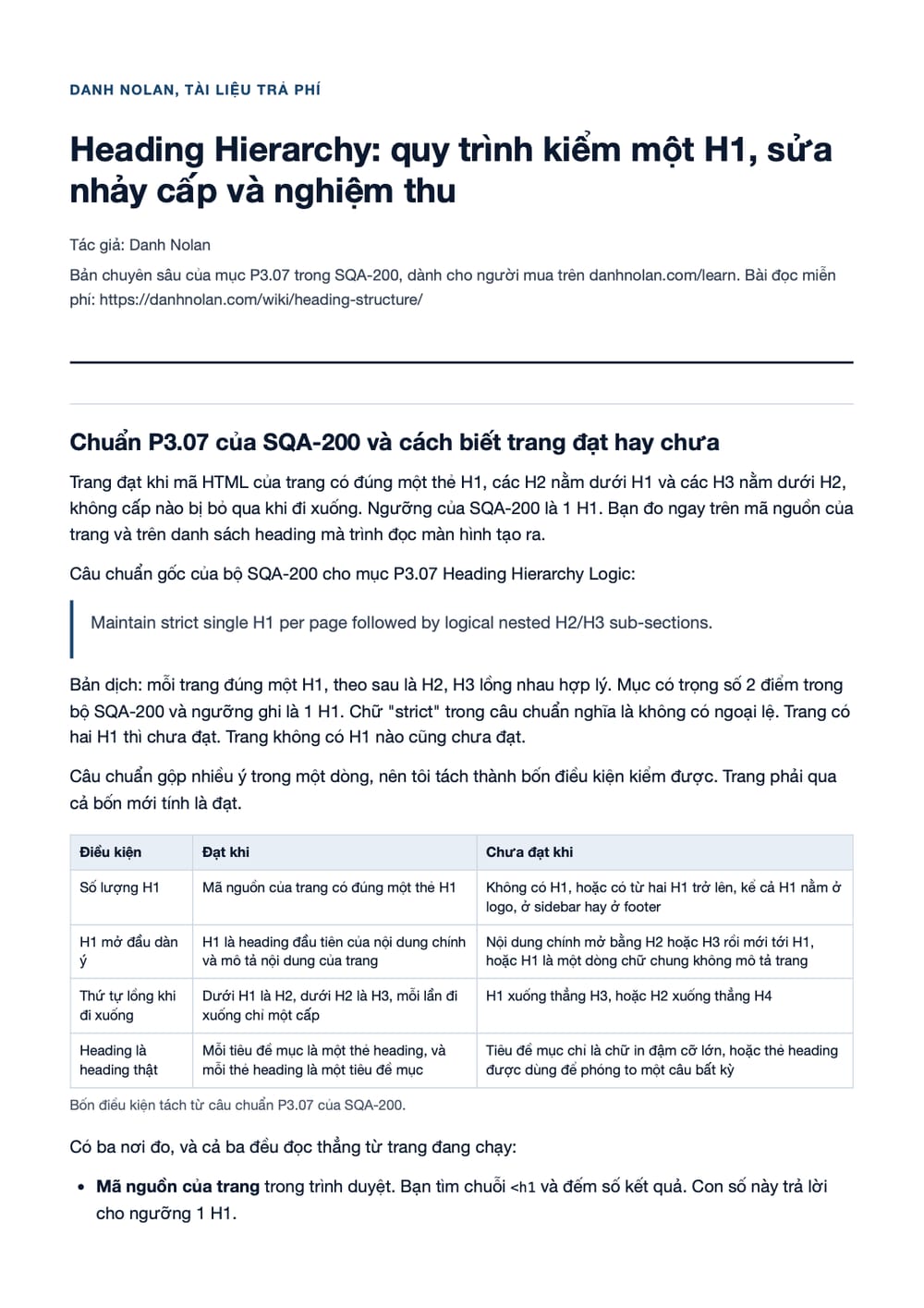 Trang 1 bản PDF của tài liệu Heading Hierarchy: quy trình kiểm một H1, sửa nhảy cấp và nghiệm thu Trang 1 bản PDF của tài liệu Heading Hierarchy: quy trình kiểm một H1, sửa nhảy cấp và nghiệm thu