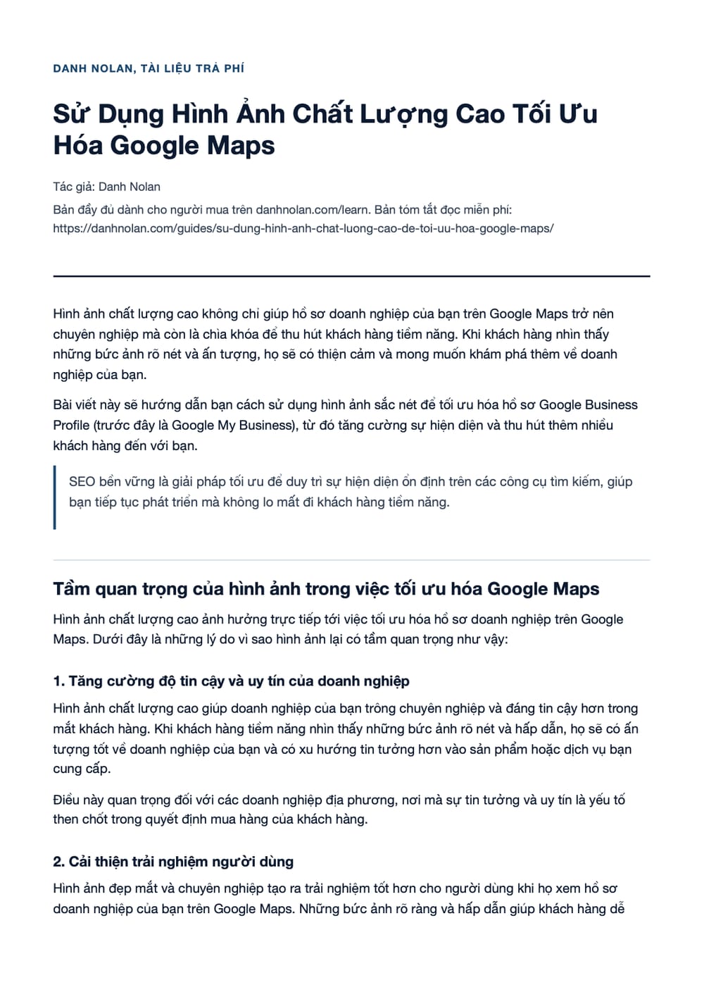 Trang 1 bản PDF của tài liệu Sử Dụng Hình Ảnh Chất Lượng Cao Tối Ưu Hóa Google Maps Trang 1 bản PDF của tài liệu Sử Dụng Hình Ảnh Chất Lượng Cao Tối Ưu Hóa Google Maps